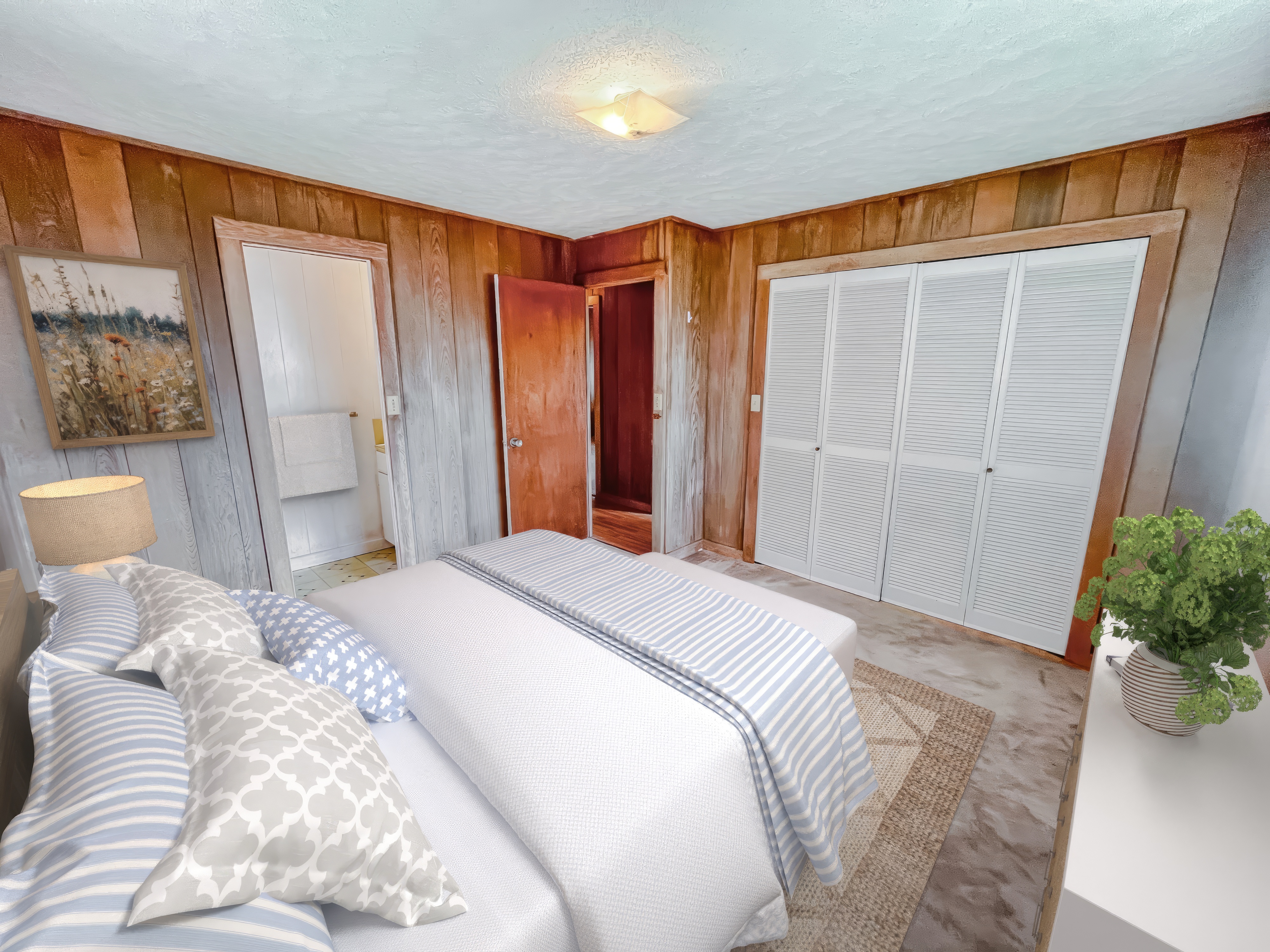 106 Laula Road Hilo, HI 96720 - Photo 16 of 30 a bedroom with a bed and a window