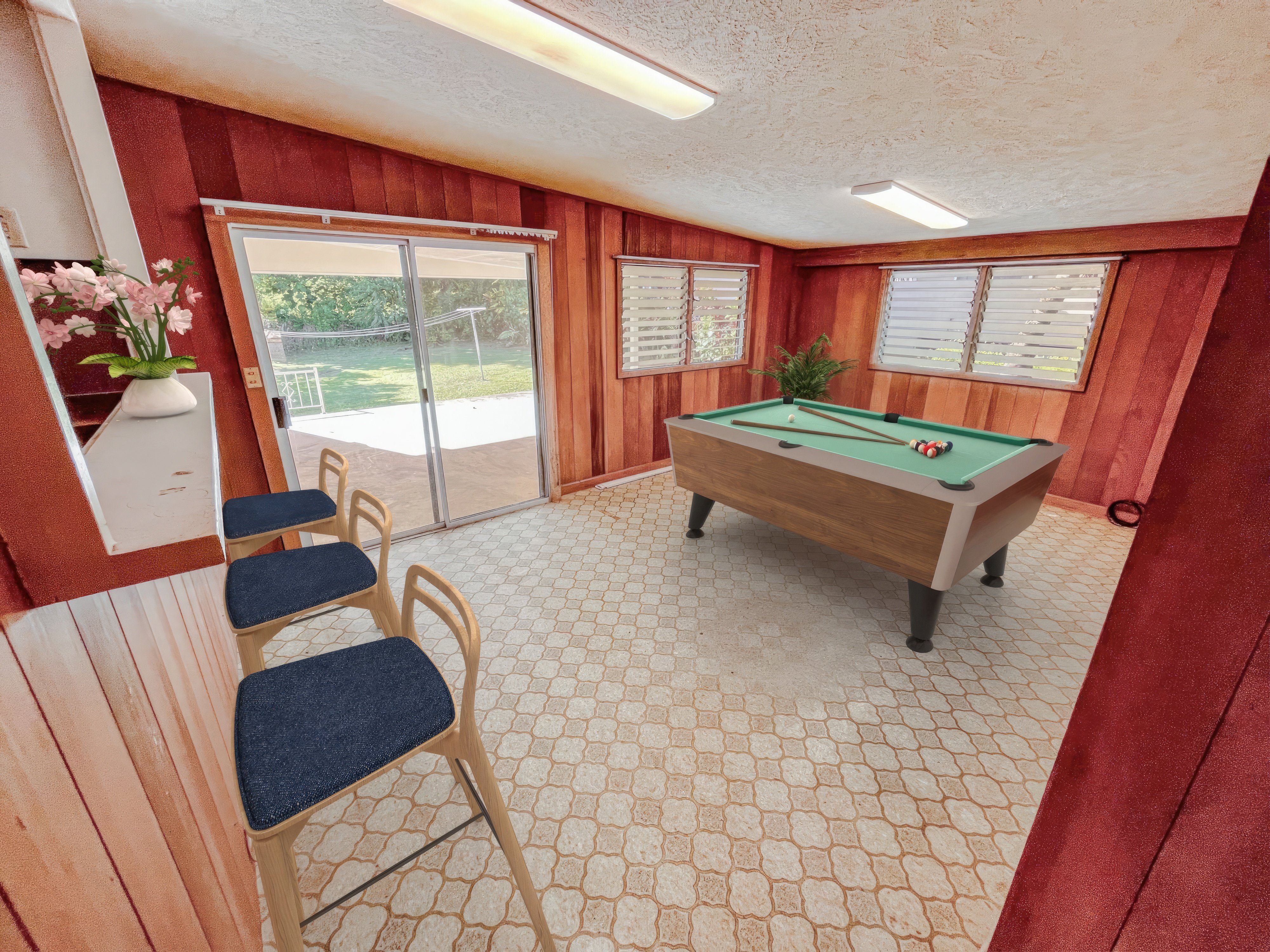 106 Laula Road Hilo, HI 96720 - Photo 10 of 30 a living room with furniture and a large window