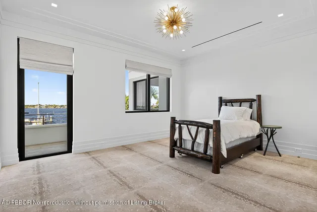 a view of a white building