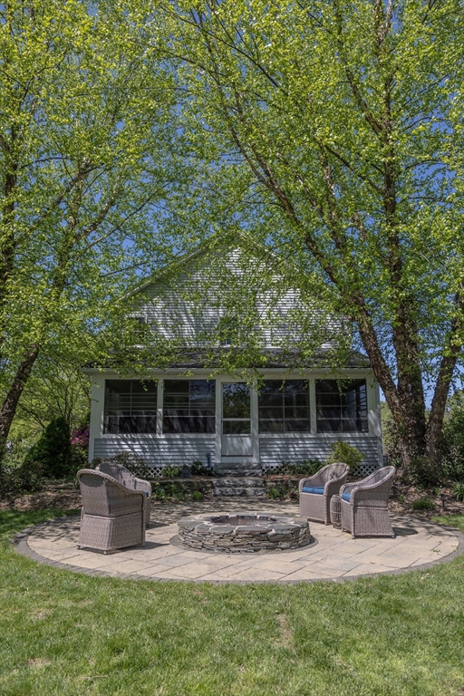 188 State Road Whately, MA 01373 - Photo 41 of 42 a view of a house with backyard and sitting area