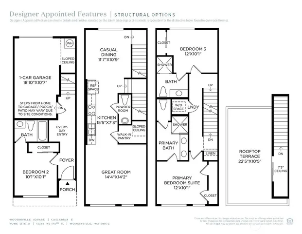 $1,099,000 | 13365 (site31) Ne 175th Place, Woodinville, WA 98072