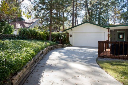 53395 Middleridge Drive Idyllwild, CA 92549 - Photo 5 of 14 DRIVEWAY TO GARAGE AT REAR