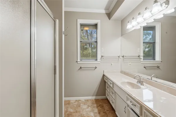 a view of a room with shelf