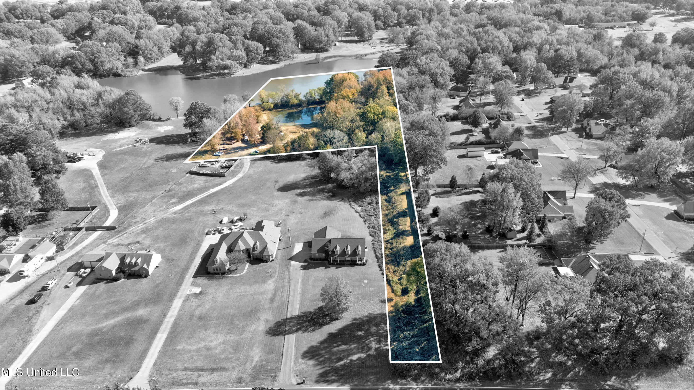 Horn Lake Road Nesbit, MS 38651 - Photo 9 of 15 drone-8 copy