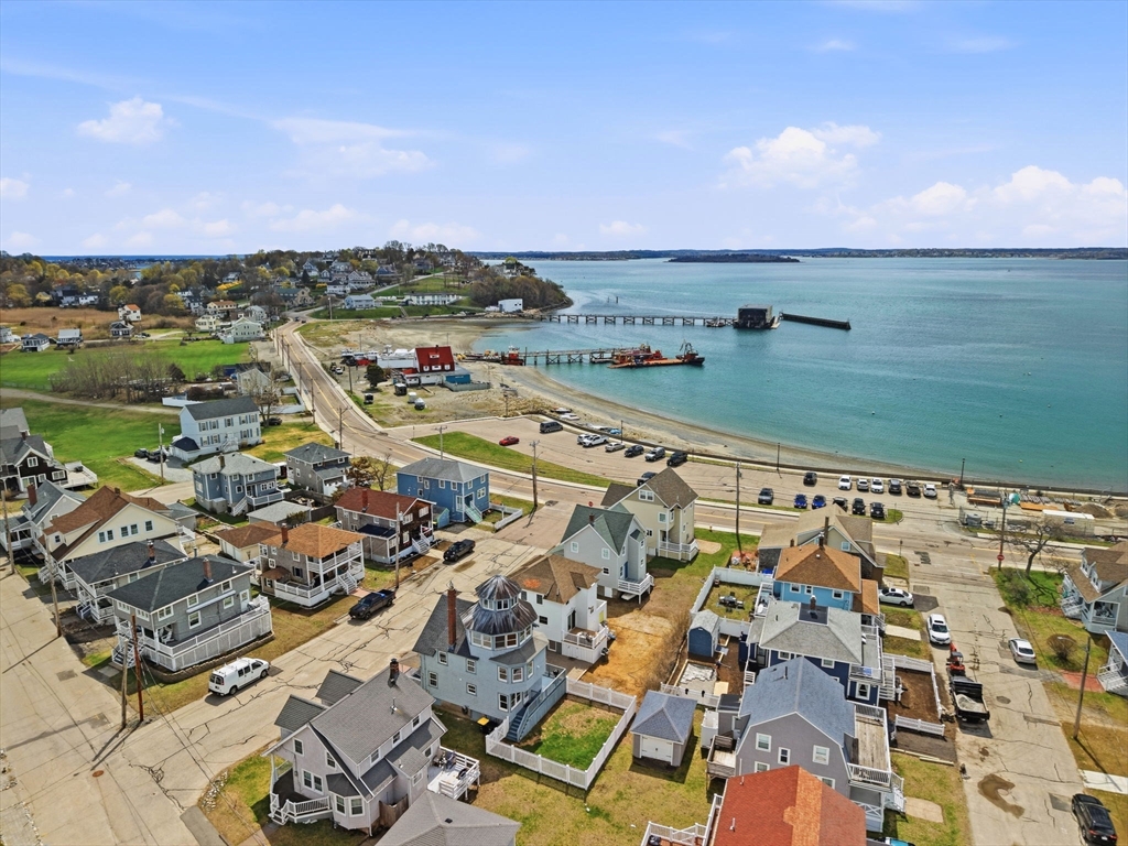 7 Mildred Street Hull, MA 02045 - Photo 41 of 42 an aerial view of a city with lots of residential buildings