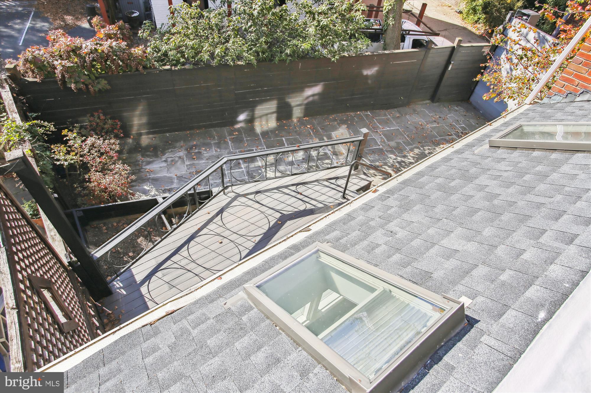 2208 Q Street Northwest Washington, DC 20008 - Photo 41 of 72 Skyview of the private driveway