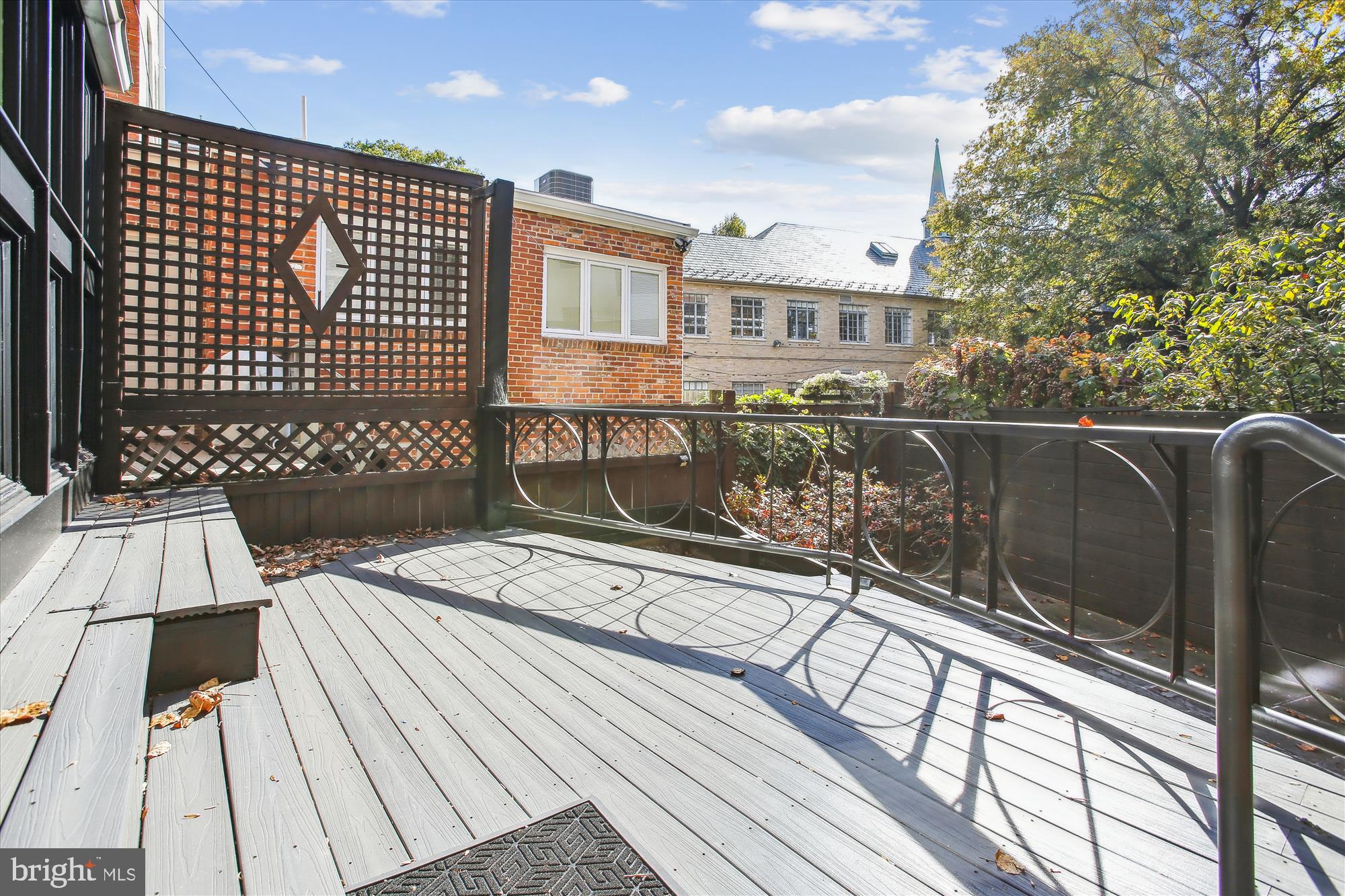 2208 Q Street Northwest Washington, DC 20008 - Photo 58 of 72 Deck off Kitchen