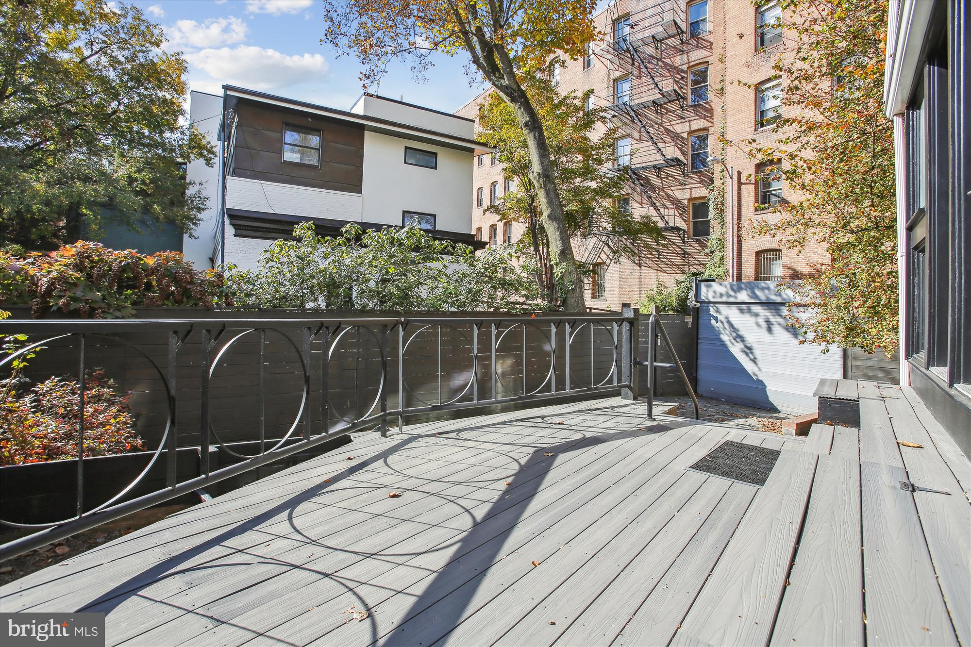 2208 Q Street Northwest Washington, DC 20008 - Photo 59 of 72 Deck off kitchen