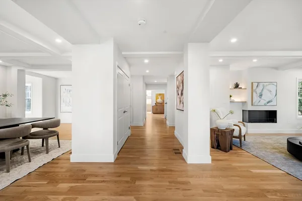 a view of a living room