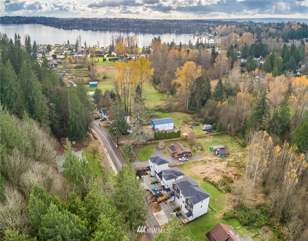 2716 Callow Road, Unit A Lake Stevens, WA 98258 - Photo 2 of 34 a aerial view of a house with a lake view