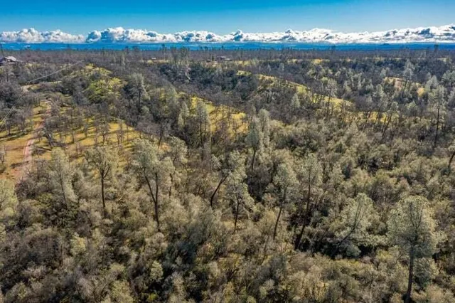 a view of city and mountain
