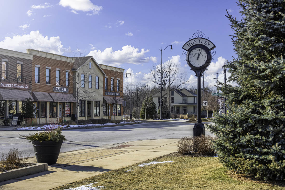 9947 Edgebrook Lane Huntley, IL 60142 - Photo 57 of 64 a front view of a building with street view