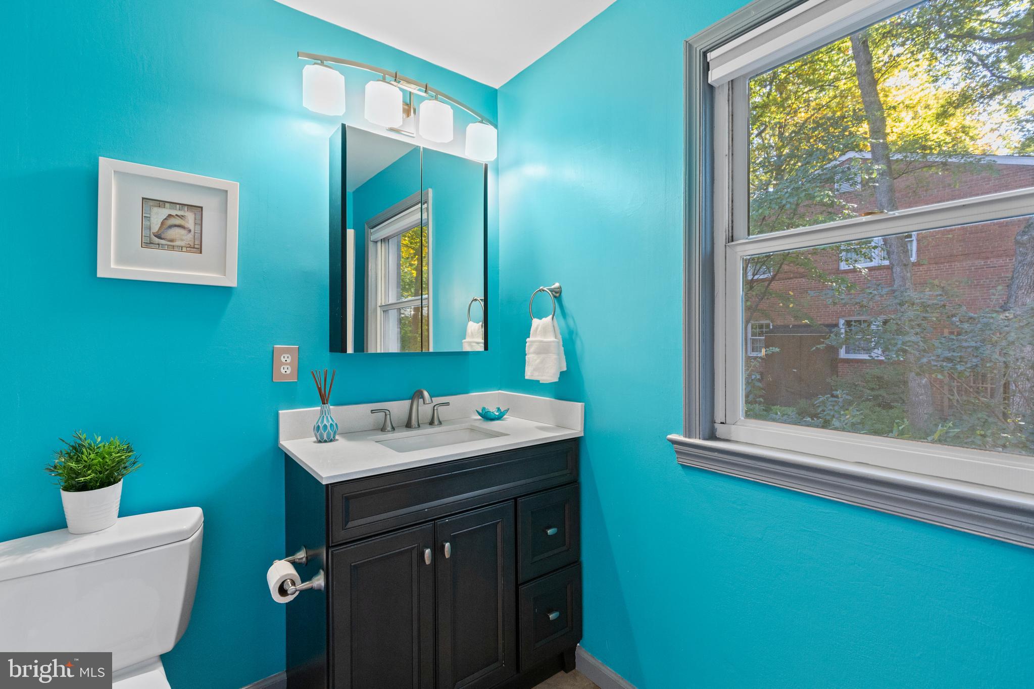 8547 Bradford Road, Unit 92 Silver Spring, MD 20901 - Photo 11 of 24 a bathroom with a sink and a mirror