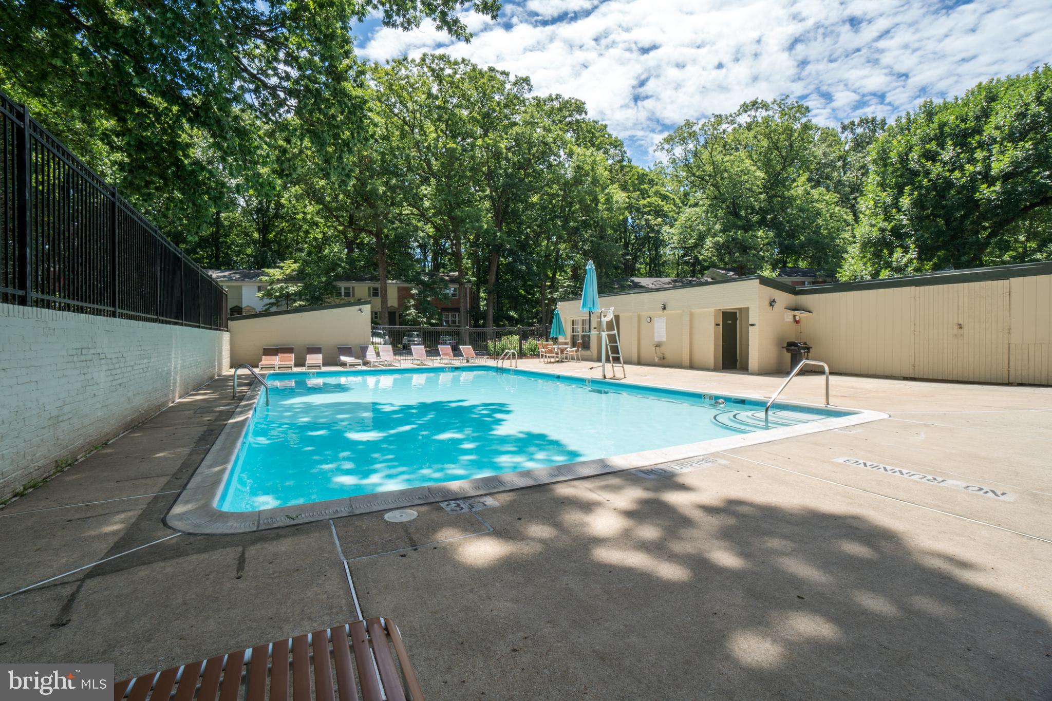 8547 Bradford Road, Unit 92 Silver Spring, MD 20901 - Photo 24 of 24 a view of backyard with swimming pool