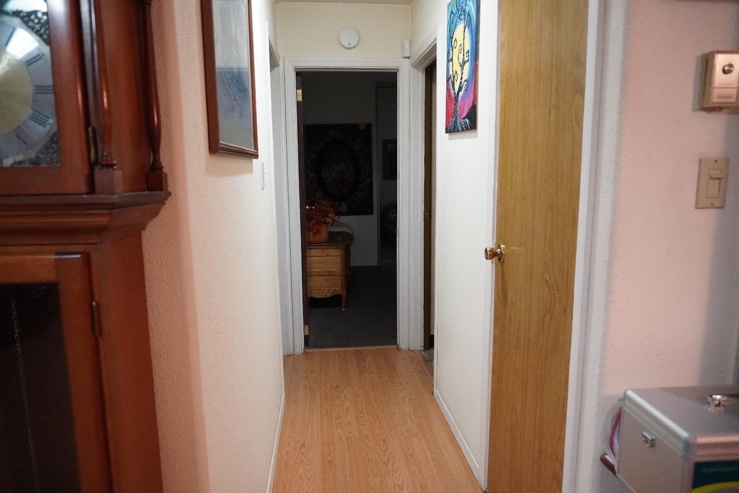 450 Gladycon Road, Unit 41 Colfax, CA 95713 - Photo 7 of 28 a view of a hallway with wooden floor and entryway