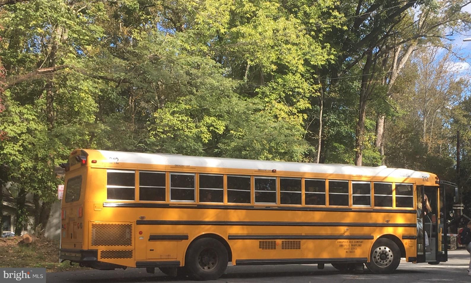 1703 Robinhood Road Annapolis, MD 21401 - Photo 49 of 58 School bus picks kids up right outside the gate