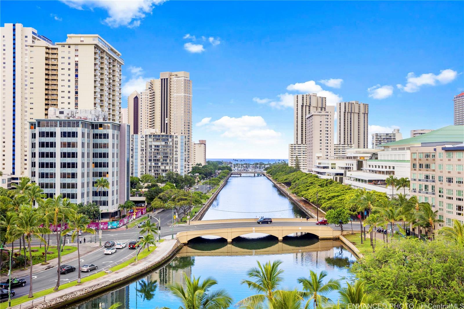 620 McCully Street, Unit 902 Honolulu, HI 96826 - Photo 14 of 23 a view of a city with tall buildings