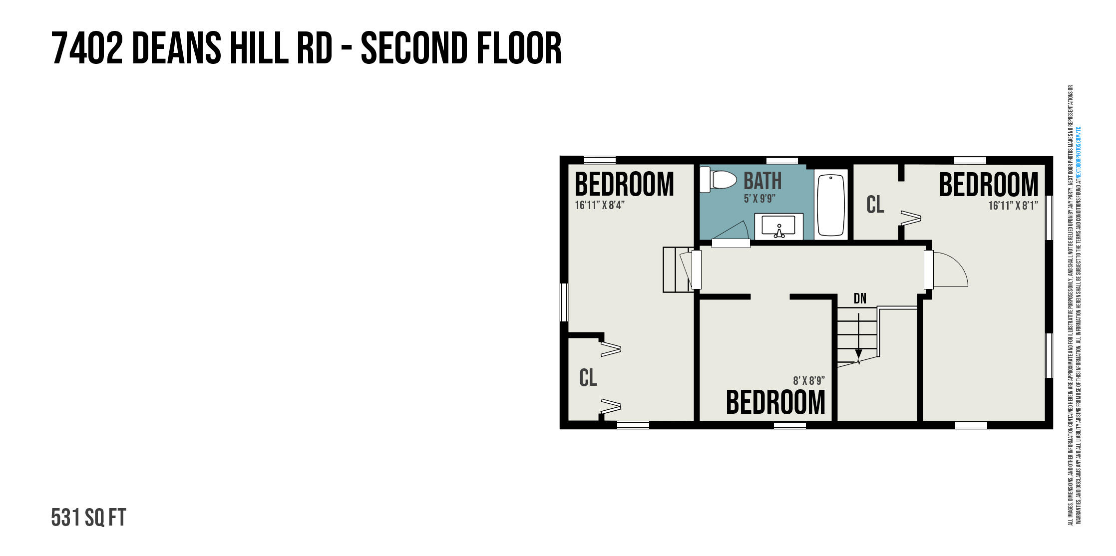 7402 Deans Hill Road Berrien Center, MI 49102 - Photo 24 of 25 Second Floor