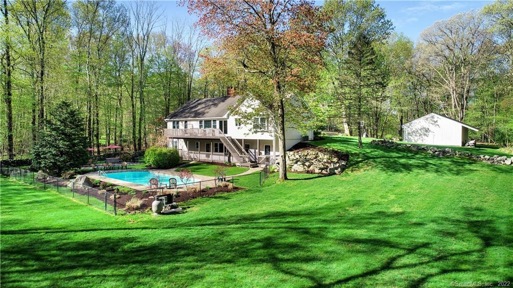Welcome to 46 Powder Horn Hill! A beautiful private compound in Weston, Connecticut!