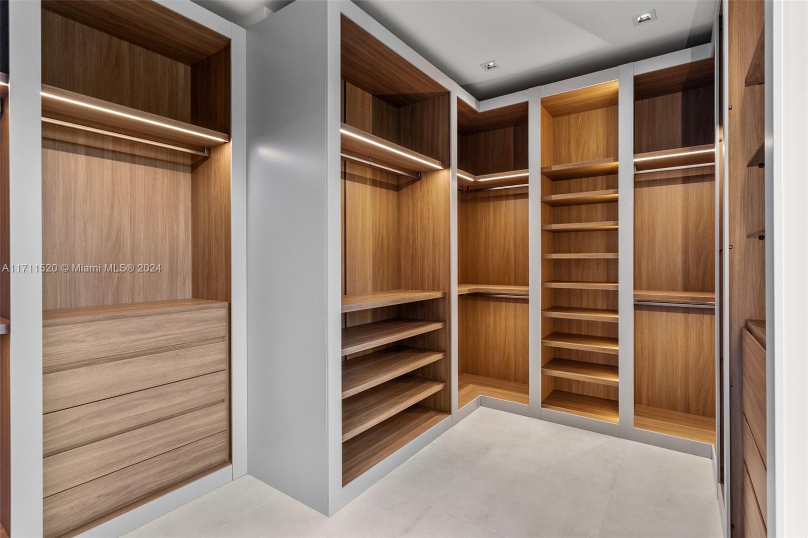 7635 Southwest 72nd Avenue Miami, FL 33143 - Photo 49 of 75 a view of an empty walk in closet