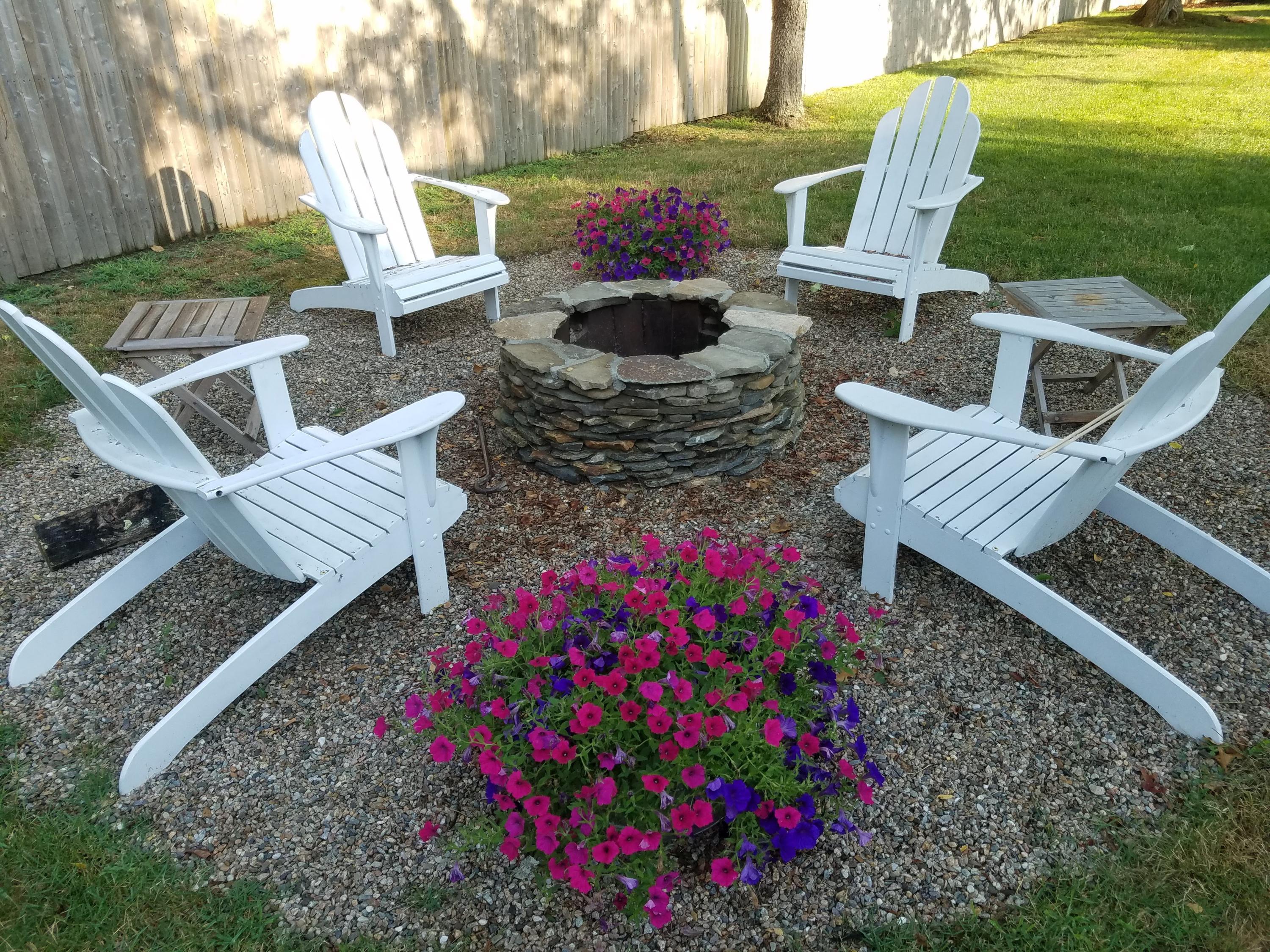 845 Massasoit Road Eastham, MA 02642 - Photo 5 of 35 Firepit in back yard