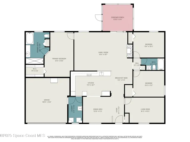 $1,900 | 177 Chicory Avenue Northeast, Palm Bay, FL 32907