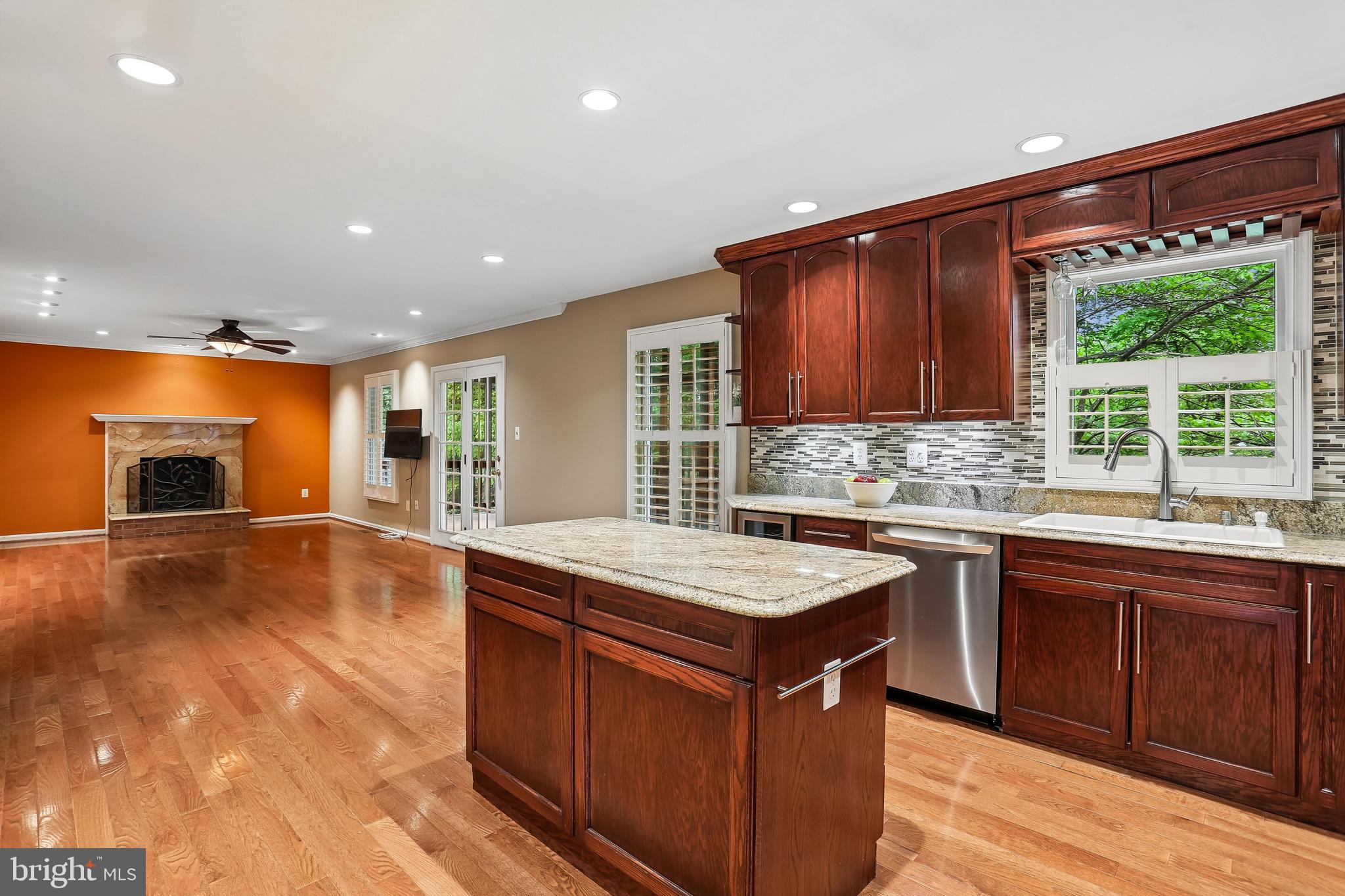 110 Summit Hall Road Gaithersburg, MD 20877 - Photo 12 of 85 Kitchen is open to family room