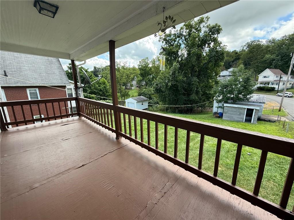 192 Elm Street Washington, PA 15301 - Photo 9 of 11 a view of a balcony with furniture
