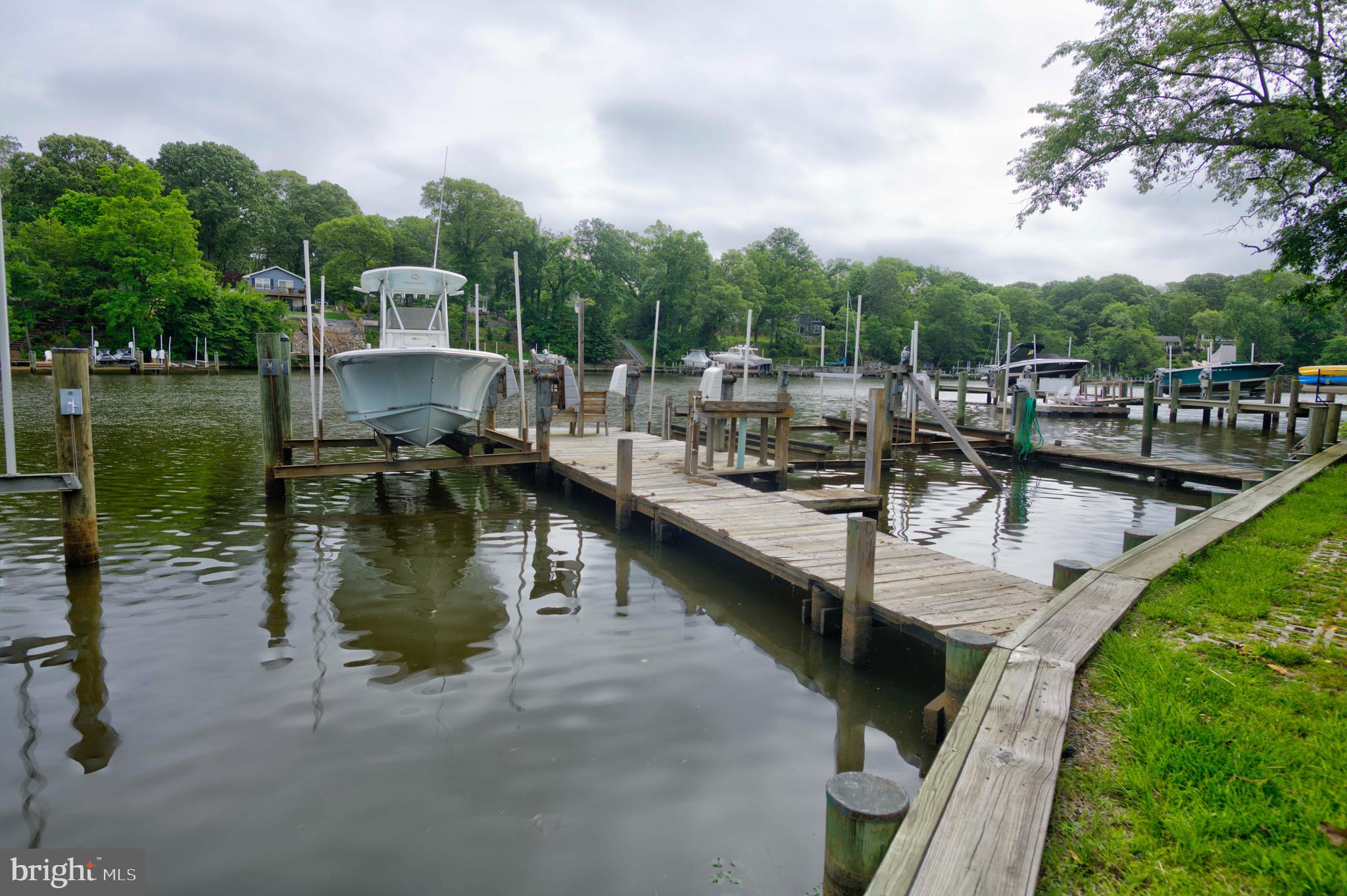 233 List Avenue Pasadena, MD 21146 - Photo 11 of 27 One of two docks on the property