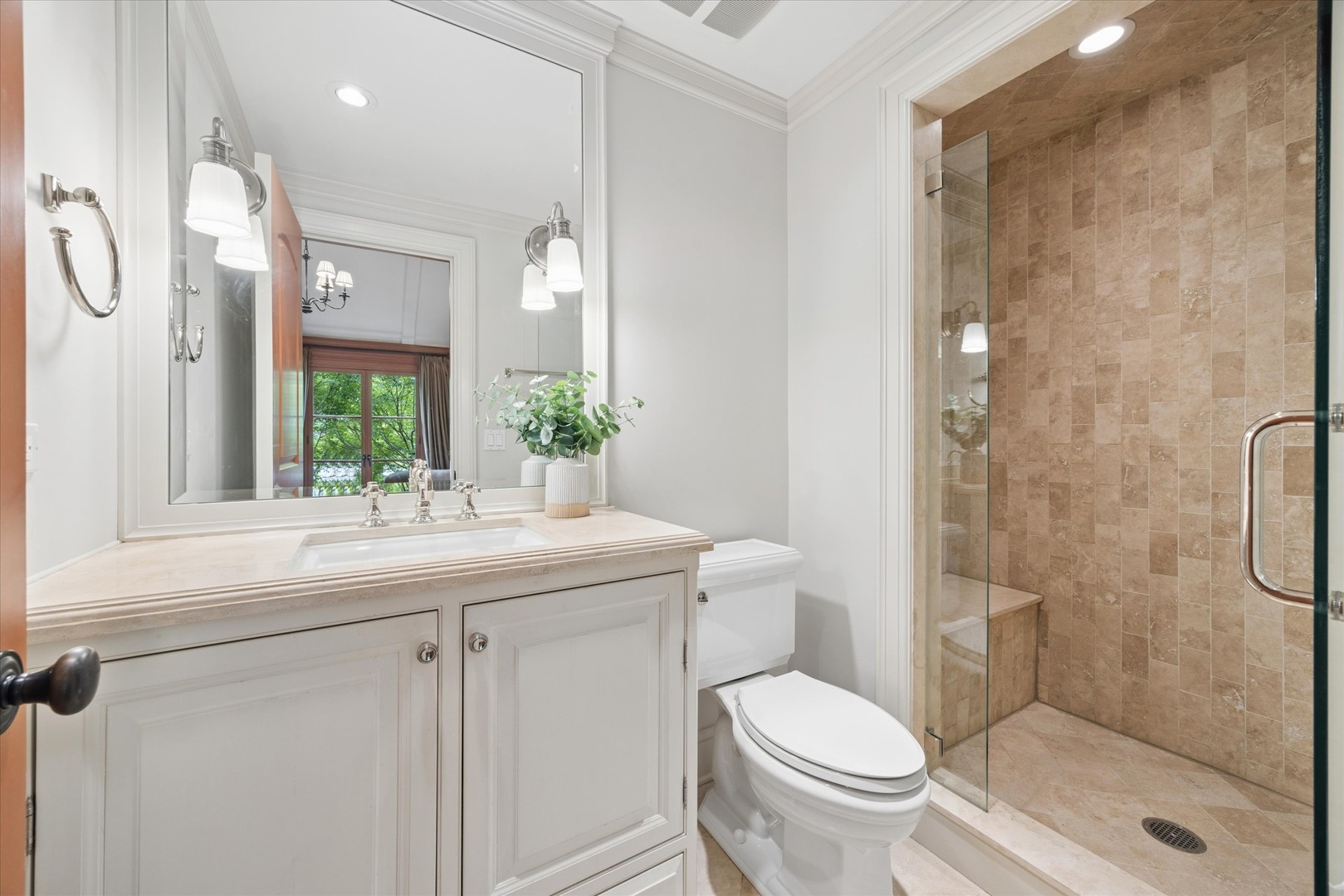 325 Princeton Road Hinsdale, IL 60521 - Photo 23 of 55 a bathroom with a sink toilet and shower
