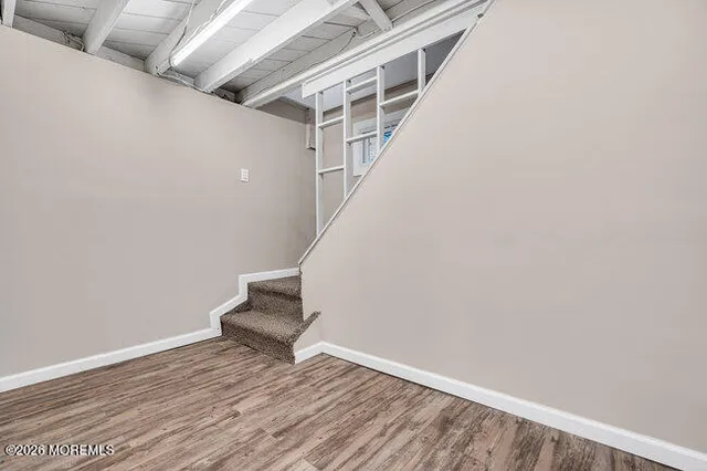 a view of entryway with stairs