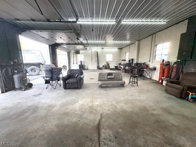 12666 South State Line Road Petersburg, OH 44454 - Photo 24 of 44 3- Bay 50'x30' Garage with Heat, Lighting, Cement Floors