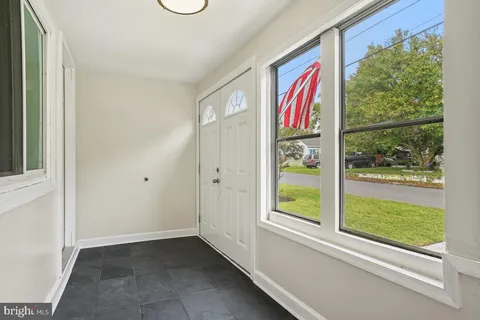 a view of front door