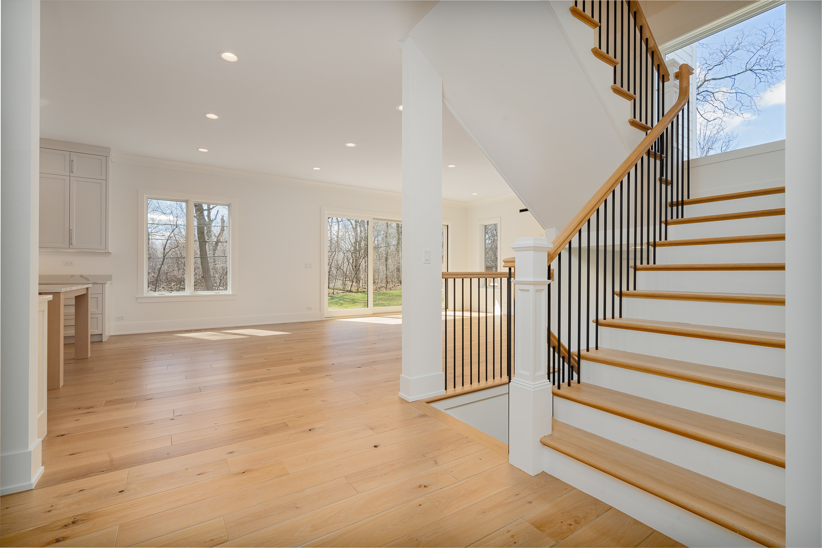2421 Sumac Circle Glenview, IL 60025 - Photo 9 of 27 a view of entryway and hall with wooden floor