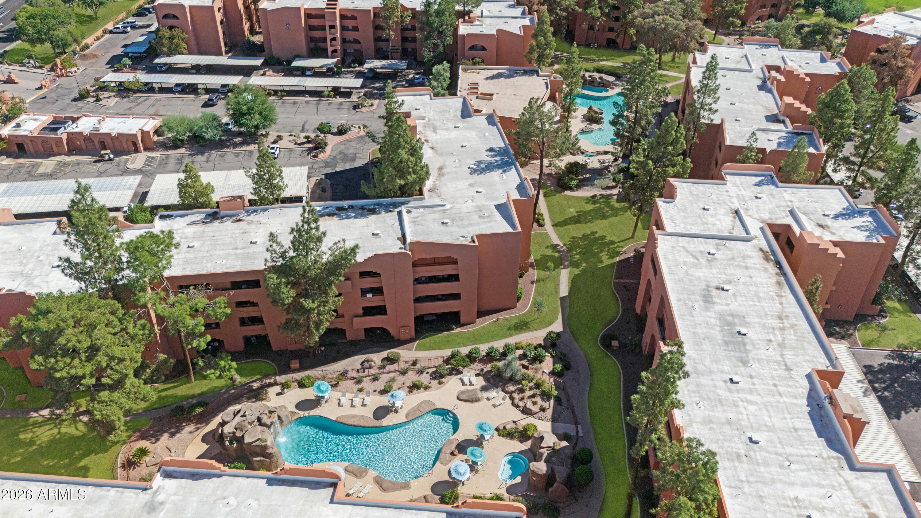 4303 East Cactus Road, Unit 410 Phoenix, AZ 85032 - Photo 39 of 50 an aerial view of multiple house