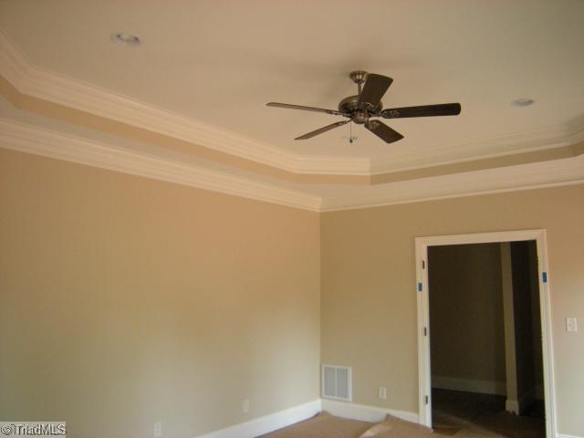 7311 Lee's Ridge Road Oak Ridge, NC 27310 - Photo 5 of 11 Master Bedroom. Covered Rear Porch w/attached Patio