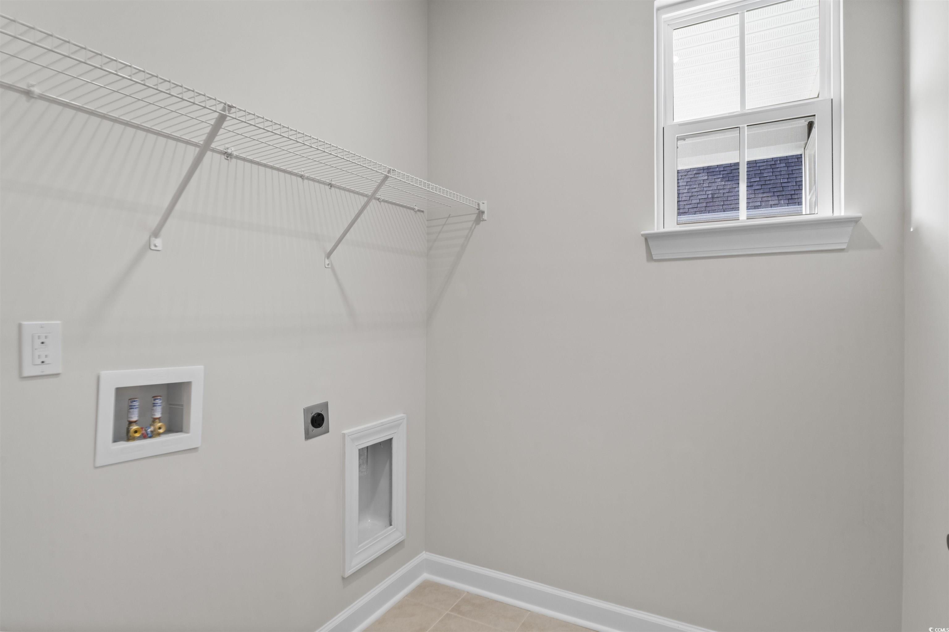 843 Cascade Loop Little River, SC 29566 - Photo 18 of 27 Laundry area featuring hookup for an electric drye