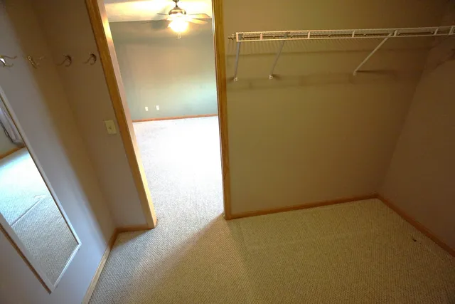 a view of a small space