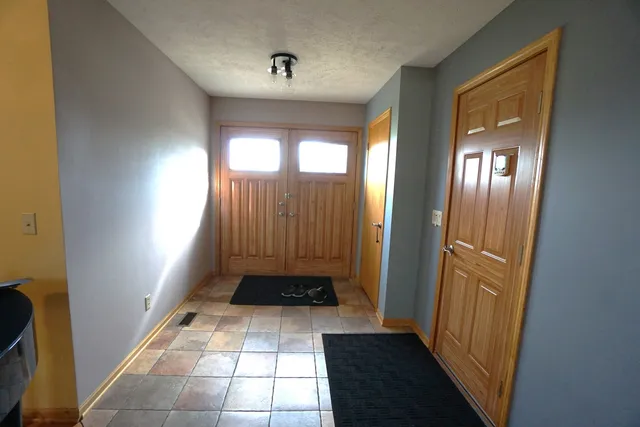 a view of an entryway door