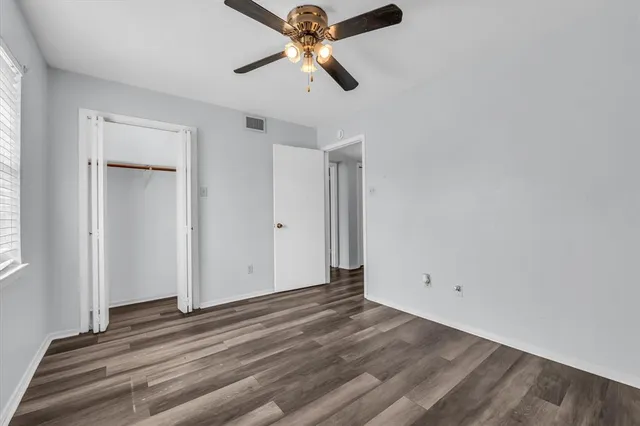 wooden floor in an empty room