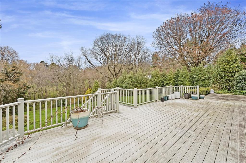 2676 Sunset Lane Allison Park, PA 15101 - Photo 23 of 25 Relax and Enjoy the Breathtaking View of the Expansive Landscaped Yard. The yard borders the woods with a running creek and abundant wildlife!