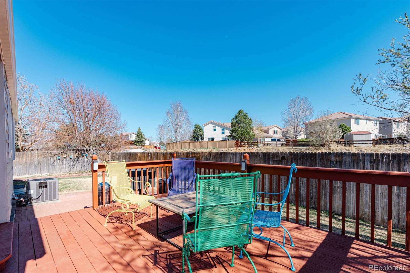 4320 Genoa Street Denver, CO 80249 - Photo 42 of 48 a view of a balcony with furniture