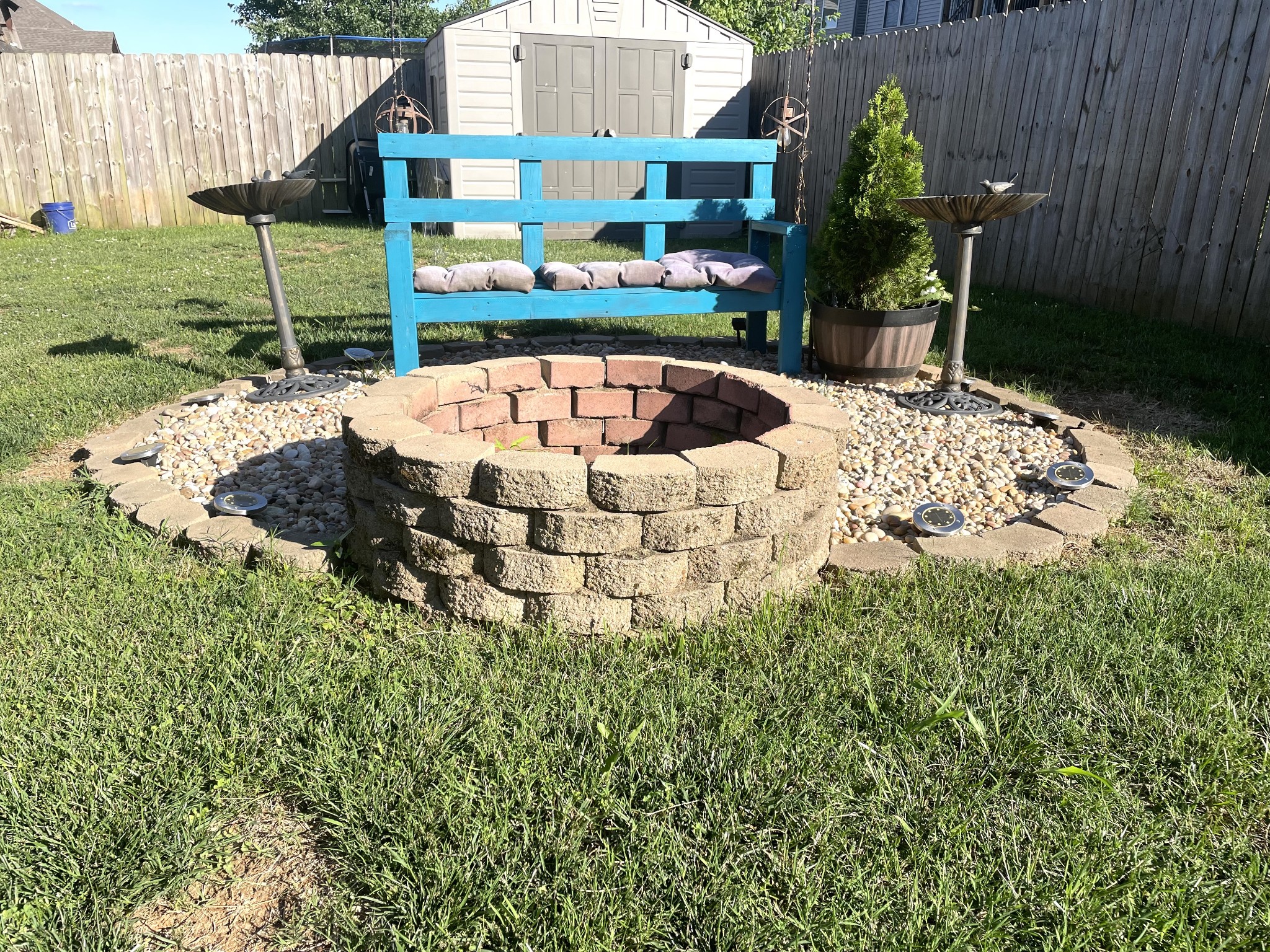 1458 Raven Road Clarksville, TN 37042 - Photo 32 of 33 a white house with a yard and sitting area