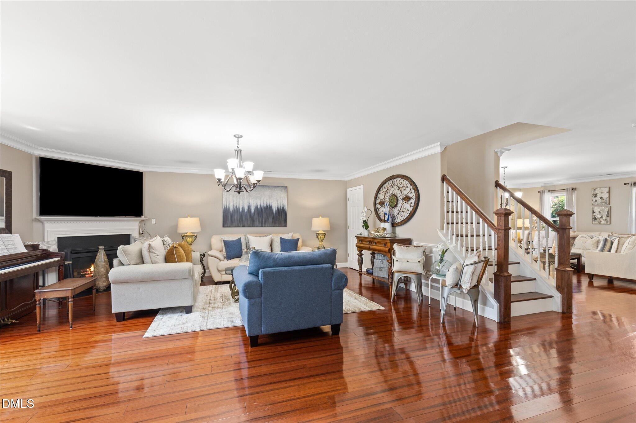 5304 Seaspray Lane Raleigh, NC 27610 - Photo 8 of 45 LIVING ROOM