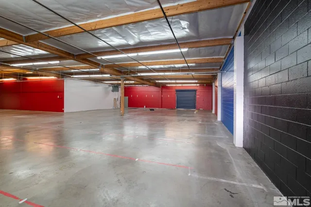 a view of parking garage