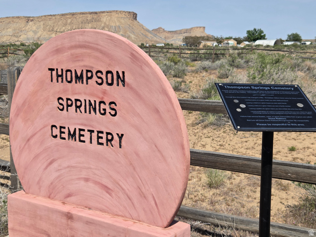 251 Thompson Cyn Road Green River, UT 84525 - Photo 18 of 32 Yes, Thompson Springs and Sego Canyon both have old cemetery's.