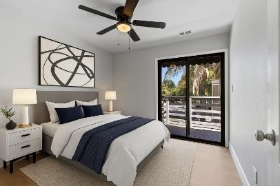 34 West 7th Street, Unit G Tracy, CA 95376 - Photo 3 of 7 a bedroom with a bed and a window