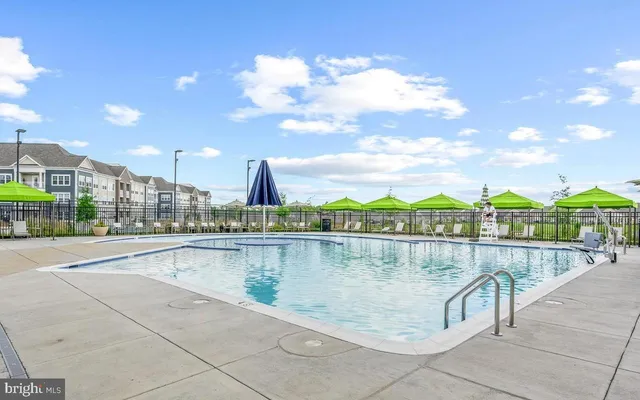 a view of a swimming pool and a terrace