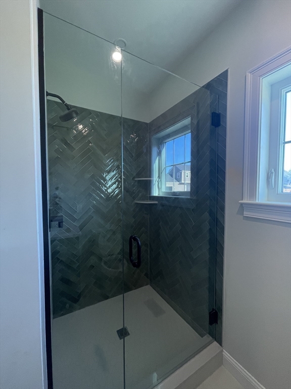 20 Coach Road South Easton, MA 01776 - Photo 9 of 11 a bathroom with a glass shower door