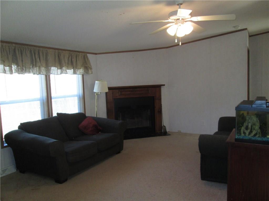 431 B School Road Clinton, PA 15026 - Photo 3 of 25 view of living room from kitchen entry
